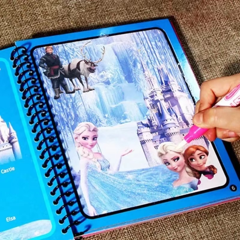 Set di Disegno e Pittura ad Ac - Reusable Water Magic Coloring Book recensione e prezzo