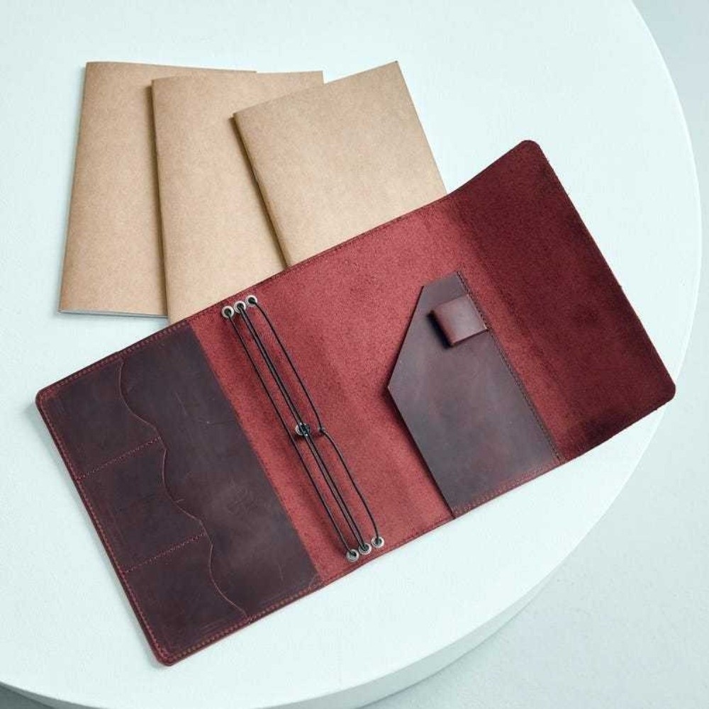 Organizzatore per quaderni in  - Vintage Leather Journal Notebook recensione e prezzo