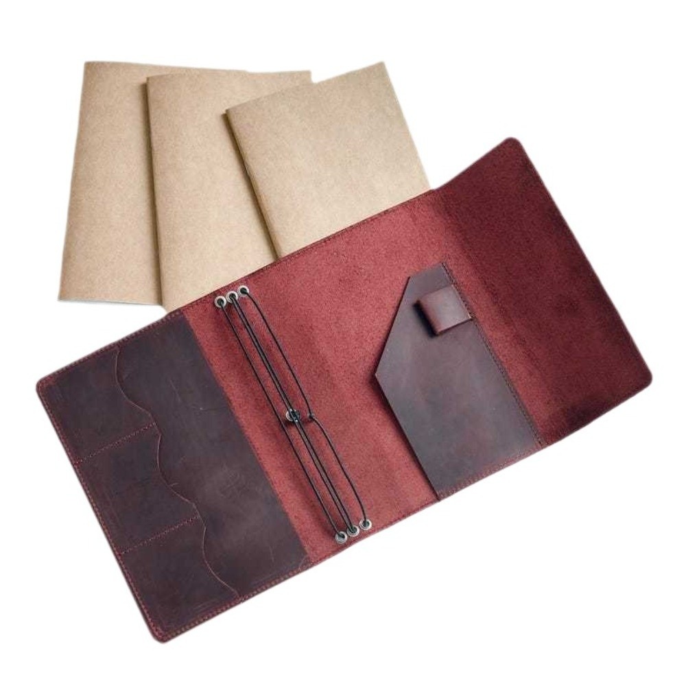Organizzatore per quaderni in  - Vintage Leather Journal Notebook recensione e prezzo