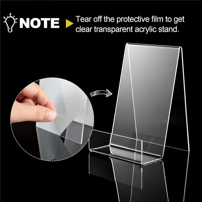 1/2/4 supporti trasparenti in  - Clear Acrylic Book Stand Holder recensione e prezzo