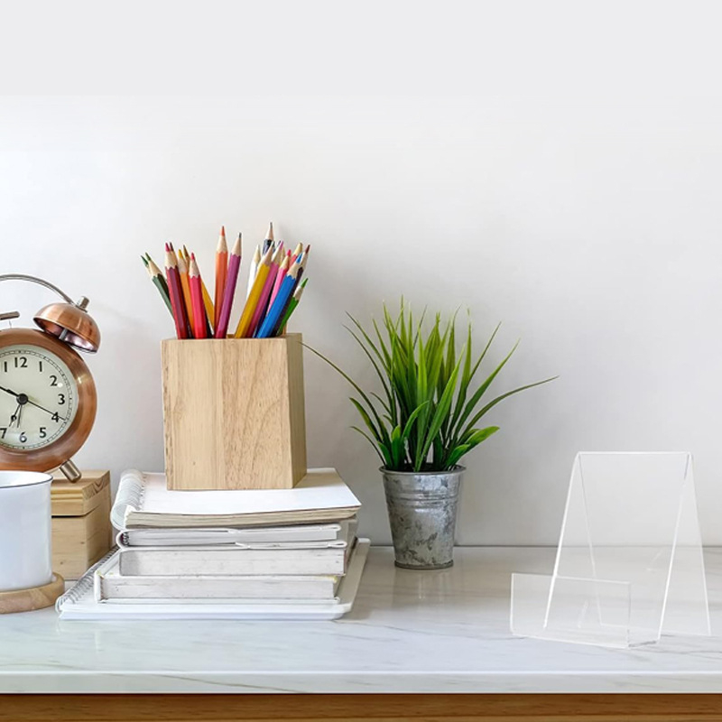 1/2/4 supporti trasparenti in  - Clear Acrylic Book Stand Holder recensione e prezzo