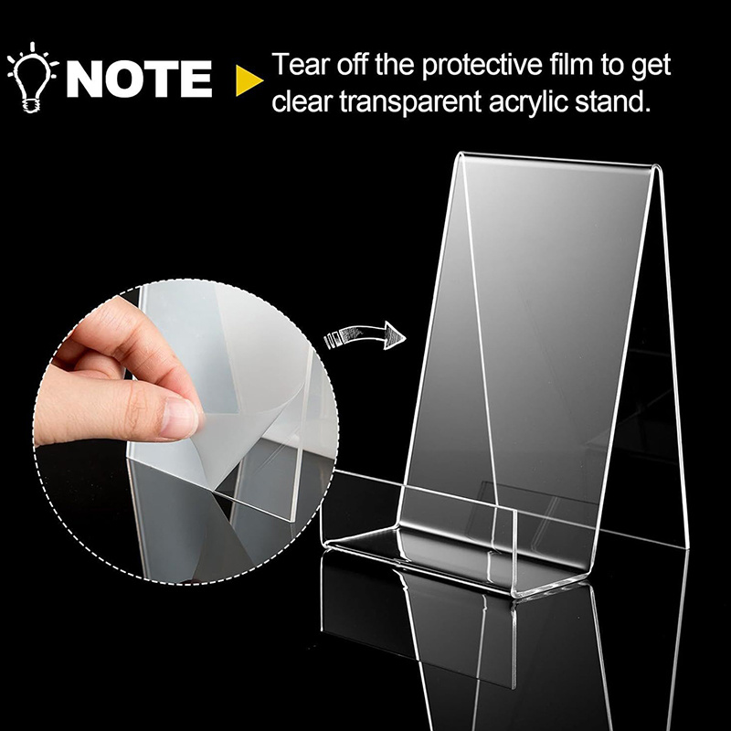 Supporto in acrilico per fumet - Clear Acrylic Book Stand Holder recensione e prezzo