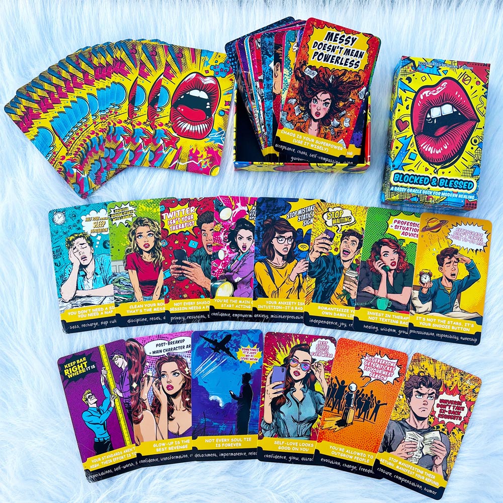 Mazzo da 54 carte, dimensioni  - Tarot Deck With Guidebook recensione e prezzo