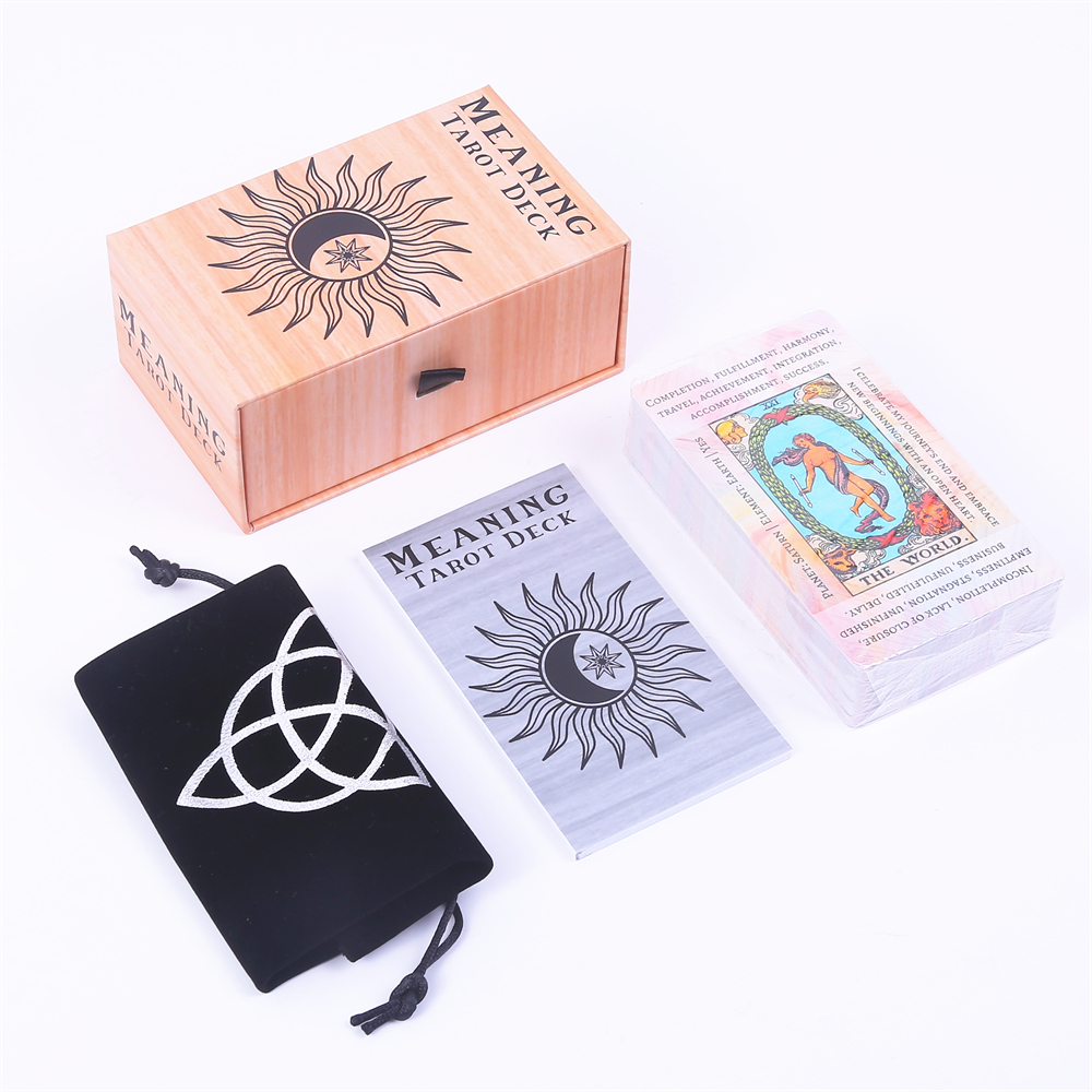 Mazzo di tarocchi con signific - Tarot Deck With Guidebook recensione e prezzo
