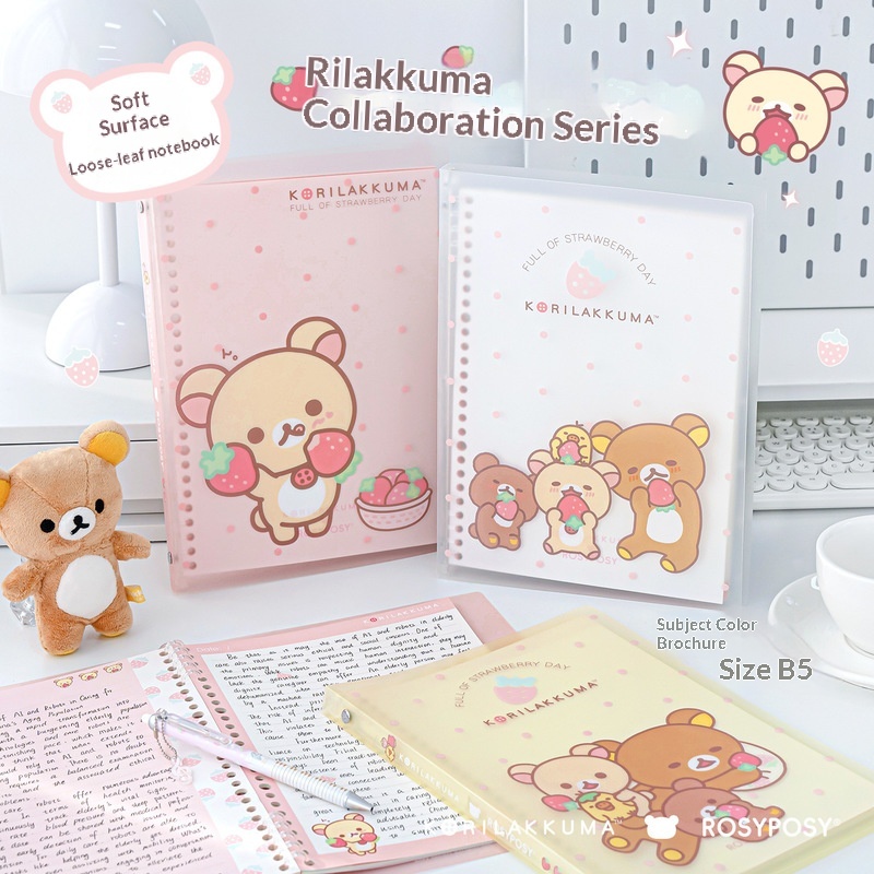 Rosyposy Korilakkuma Strawberr - Blank Sheet Music Notebook recensione e prezzo