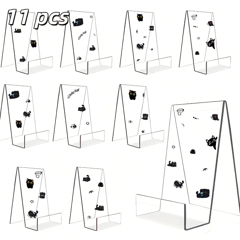 Set da 11 supporti in acrilico - Clear Acrylic Book Stand Holder recensione e prezzo