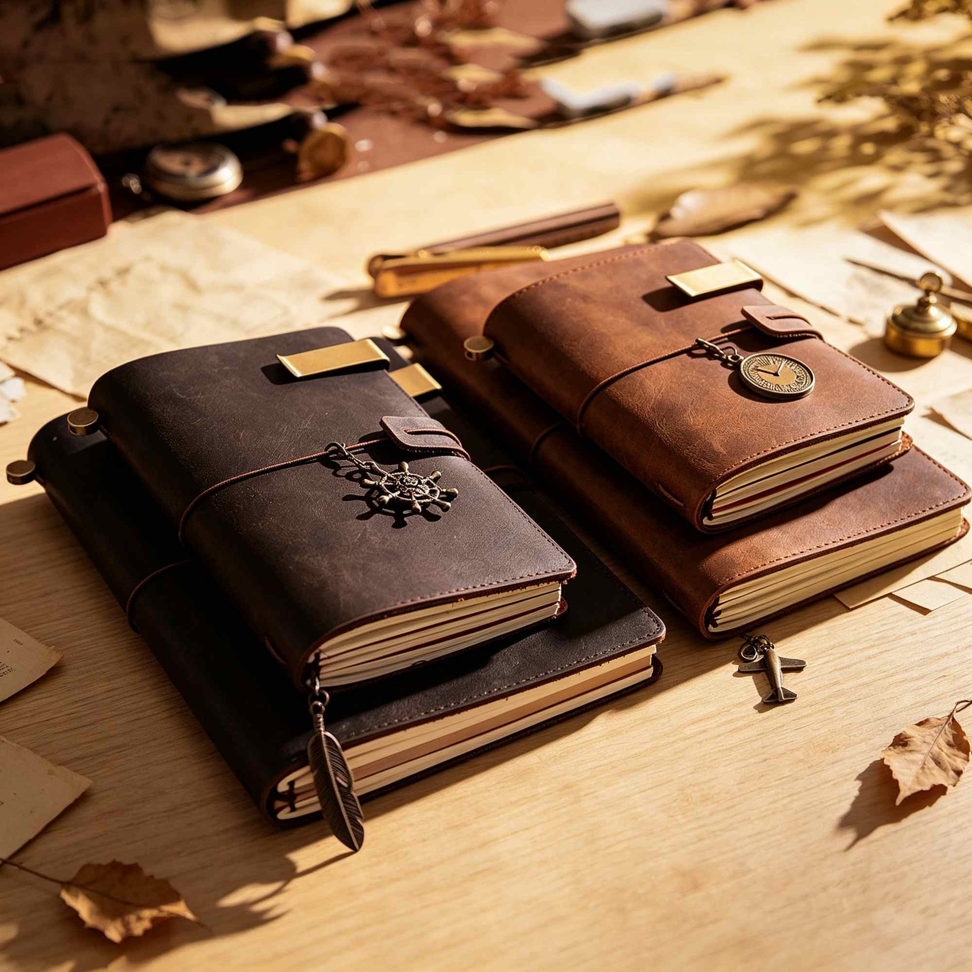 Diario da viaggio in pelle Cra - Vintage Leather Journal Notebook recensione e prezzo