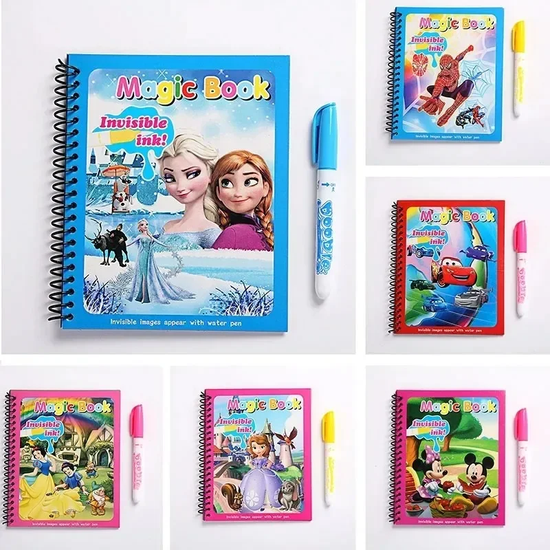 Puzzle per bambini a tema Disn - Reusable Water Magic Coloring Book recensione e prezzo